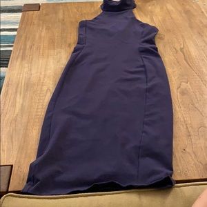 Bebe evening blue mid dress, body con dress